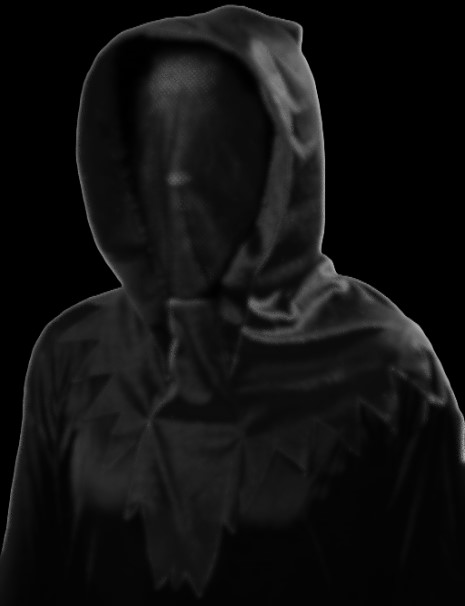 Schwarze Maske – Symbol des Clubs